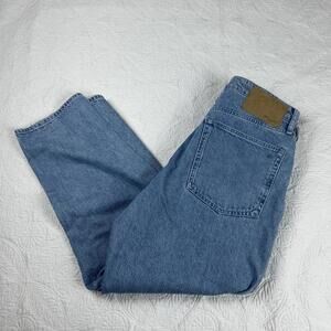 Rag & Bone Alissa High Rise Barrel Leg Jeans Women's Size 32 Denim Blue